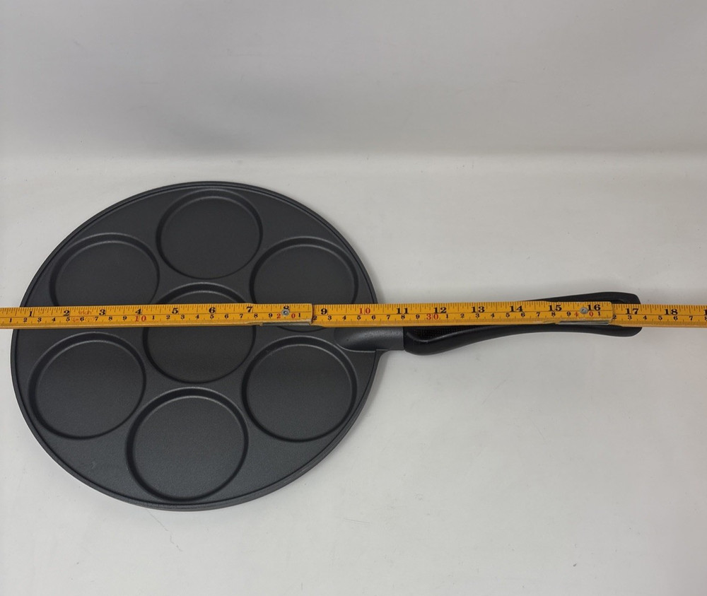 Nordic Ware Silver Dollar Pancake Pan #01940 HAS FLAWS ON SURFACE
