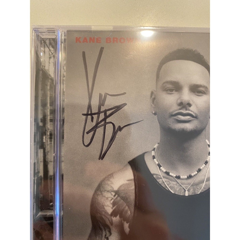 KANE BROWN SIGNED DIFFERENT MAN CD AUTOGRAPHED