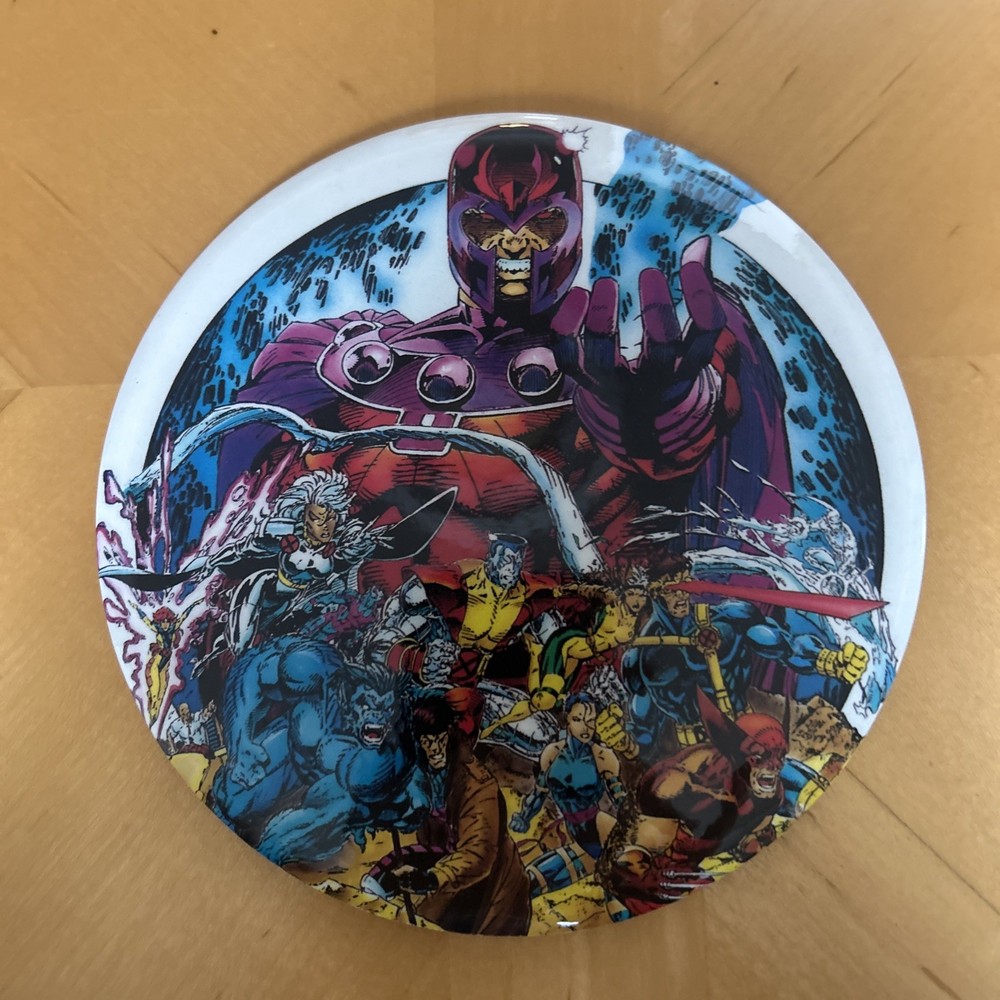 X-Men 6” Round Button ( Stand Up Back)