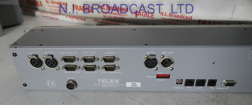 telex rts kp32 32 channel intercom talkback panel