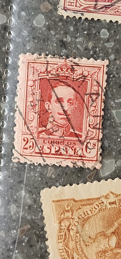 Espana Foreign 25c Stamp Used - #A871