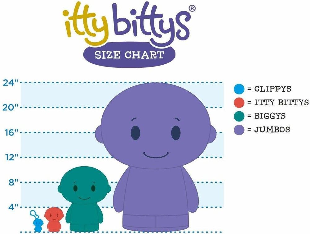 HALLMARK ITTY BITTYS ~ I.Q. ~ Rainbow Brite Plush ~ NWT ~