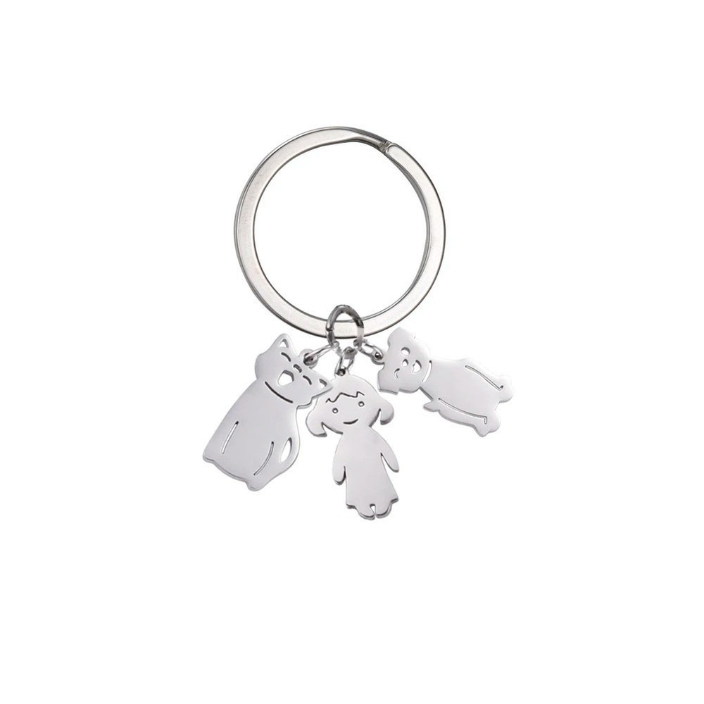 Child Personalized Keychain Gift for Parents