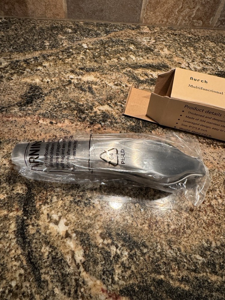 Nurch Multifunctional Nutcracker Tool 304 Stainless Steel