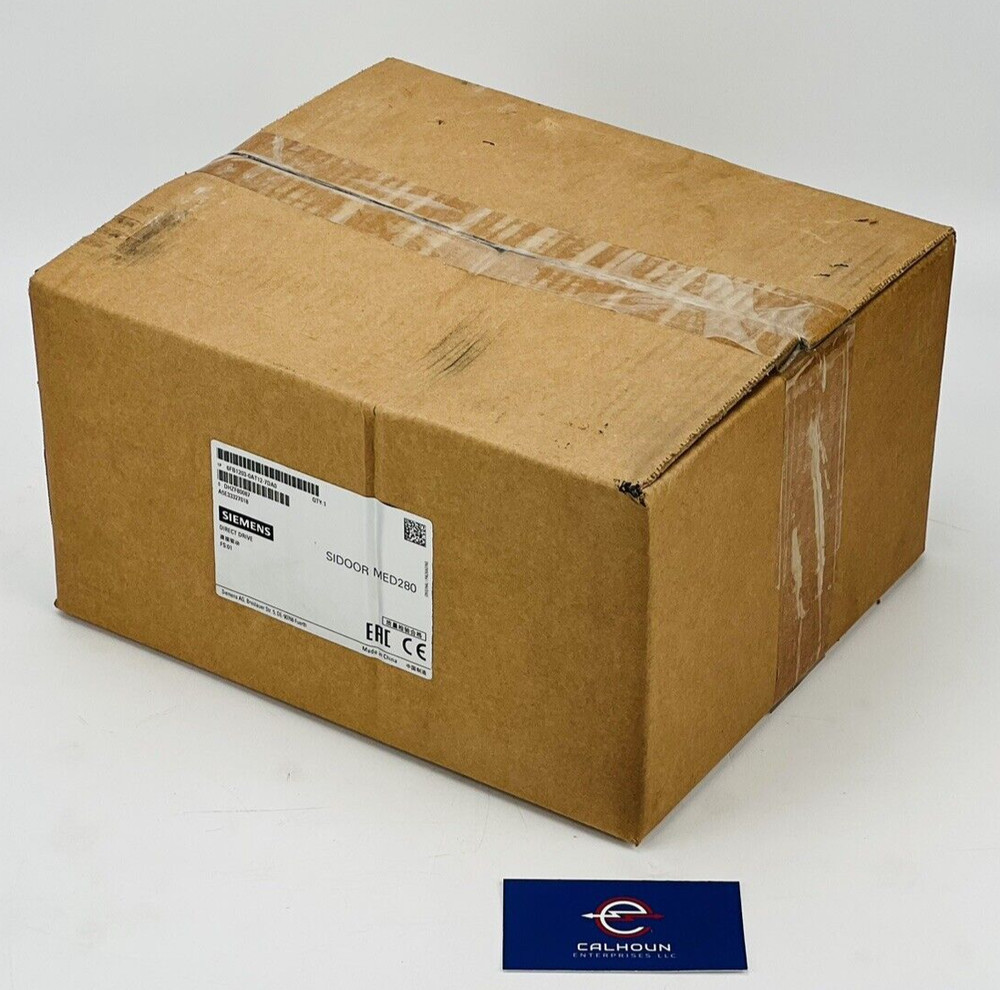 New! SIEMENS 6FB1203-0AT12-7DA0 SIDOOR MED280 Direct Drive *WARRANTY*