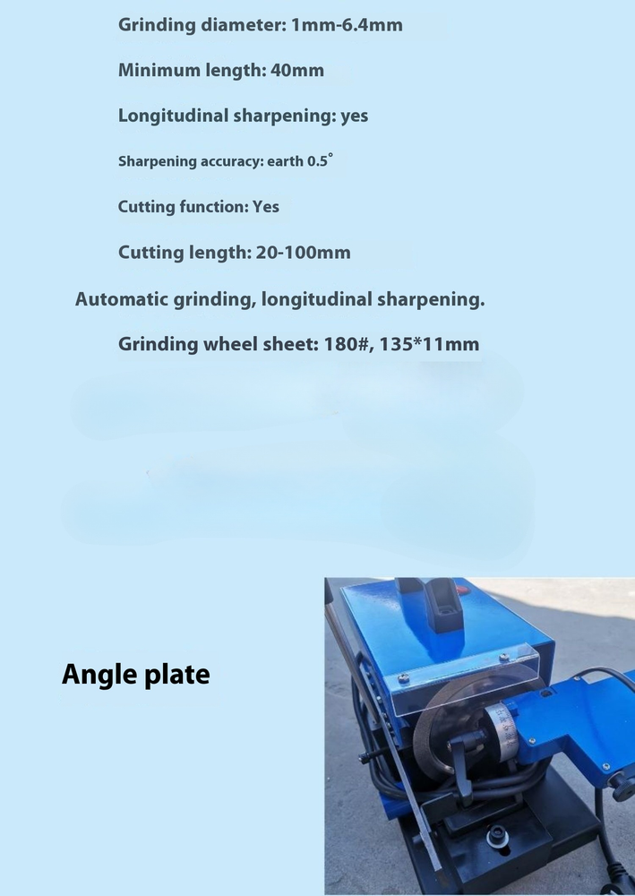 Automatic Tungsten Rod Grinding Machine Automatic Grinding Longitudinal Grinding
