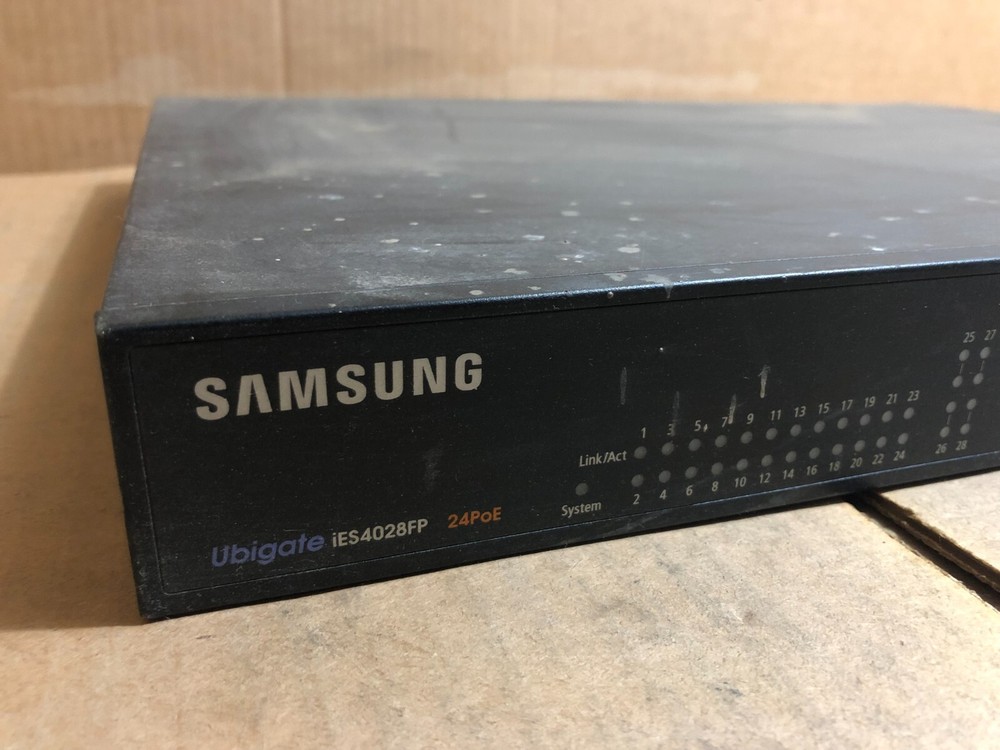 Samsung POE Switch Ubigate iES4028FP **