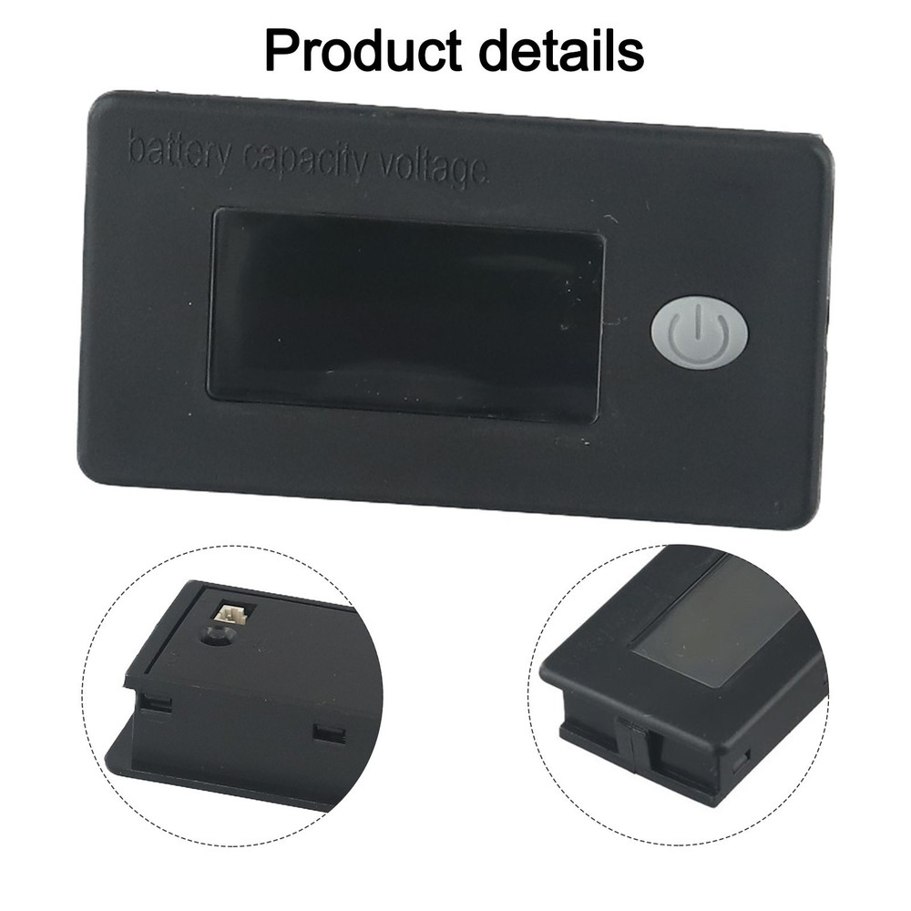 Easy Switch Between Celsius And Fahrenheit Digital Display Battery Meter
