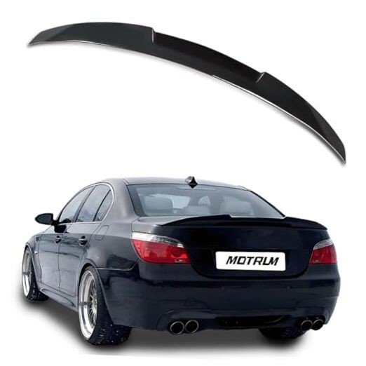 ABS Rear Spoiler Wings Compatible B: Glossy (Common) Style for E60 2004-2010