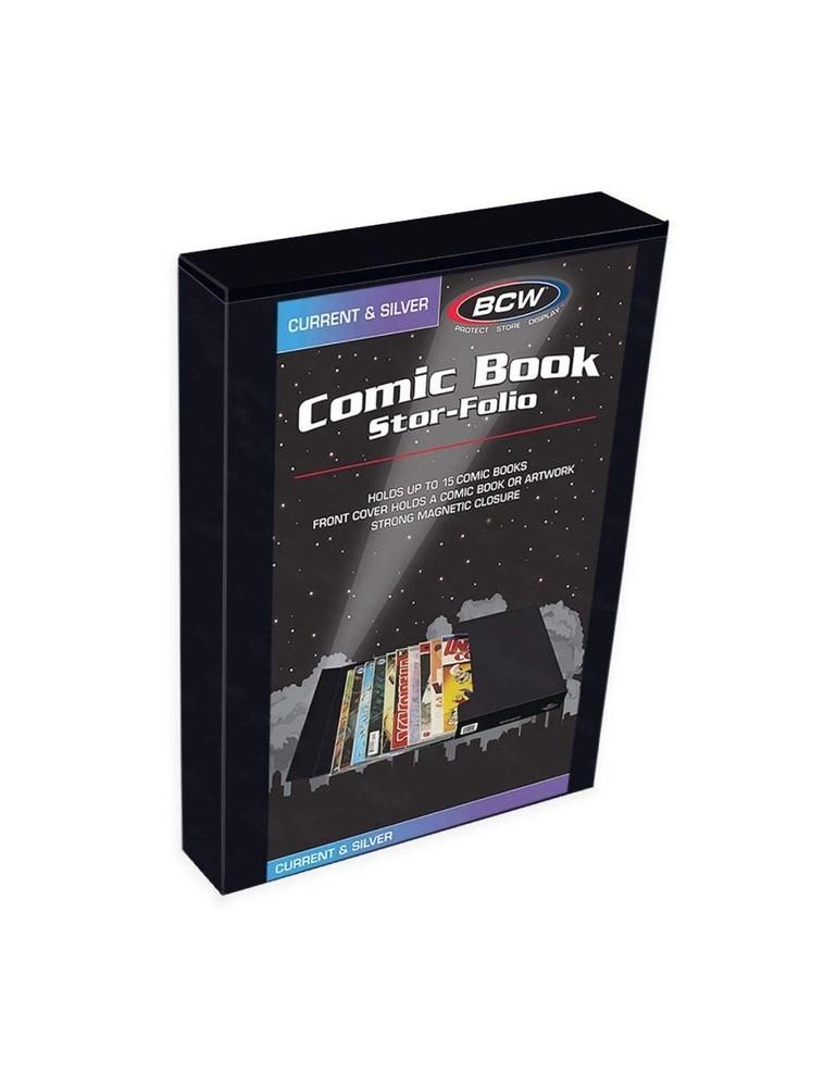 Comic Book Stor-Folio – 1 Pack | Comic Book Travel Case for Current & Silver ...