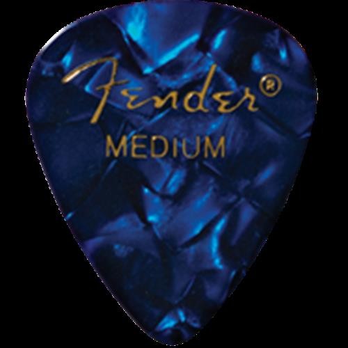 Fender Blue Moto Medium Picks, 12-pack
