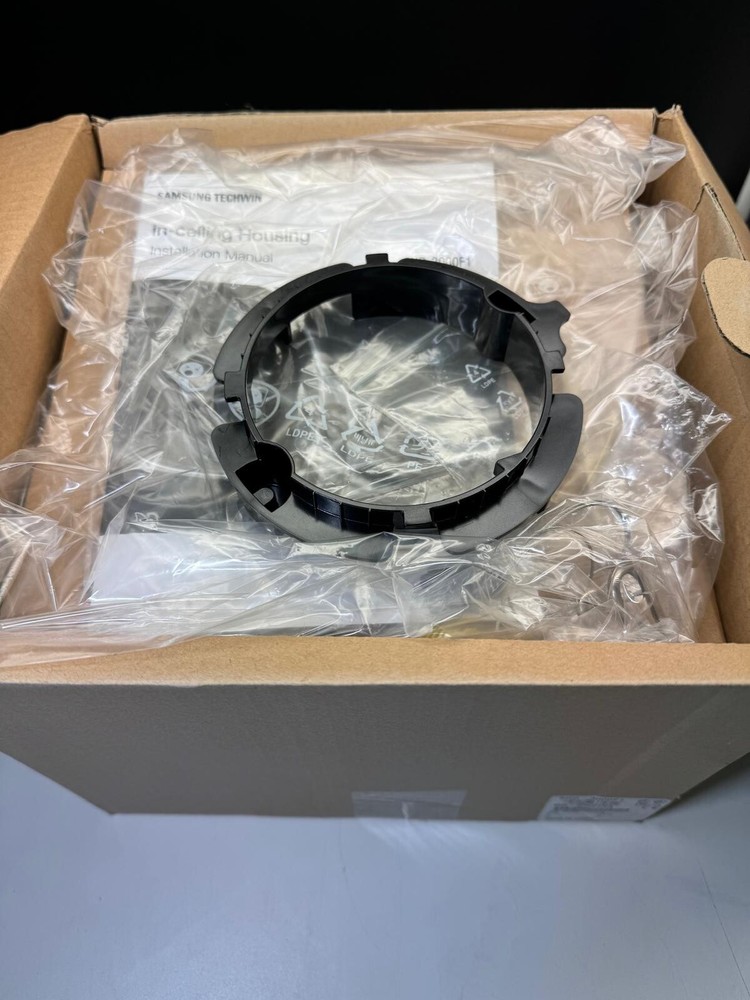 Hanwha SHD-3000F1 In-Ceiling Ivory Flush Mount Network Dome Surveillance Camera