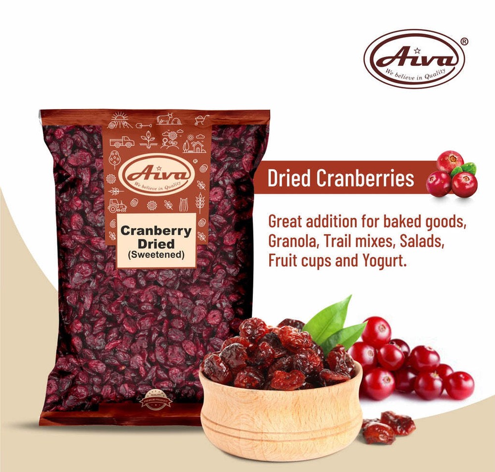 Aiva Cranberry Dried ( Sweetened Cranberries)