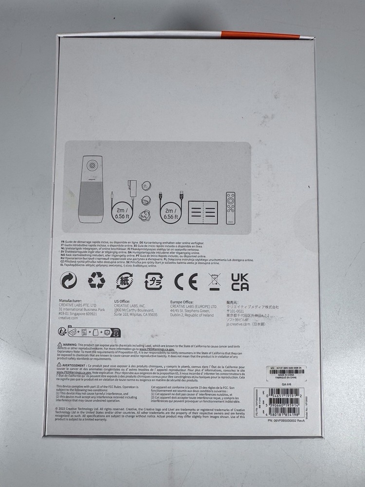 Creative Live! Meet 4K Webcam & Speaker