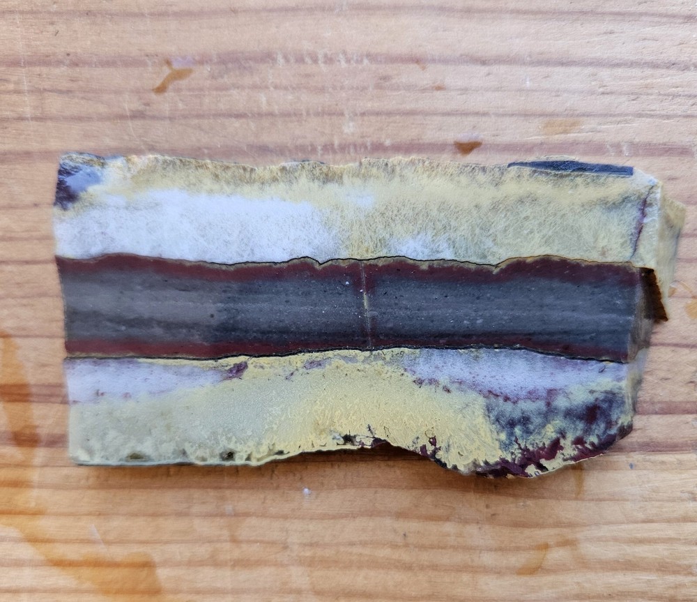 Unknown Seam Agate Lapidary Slab 48 Grams