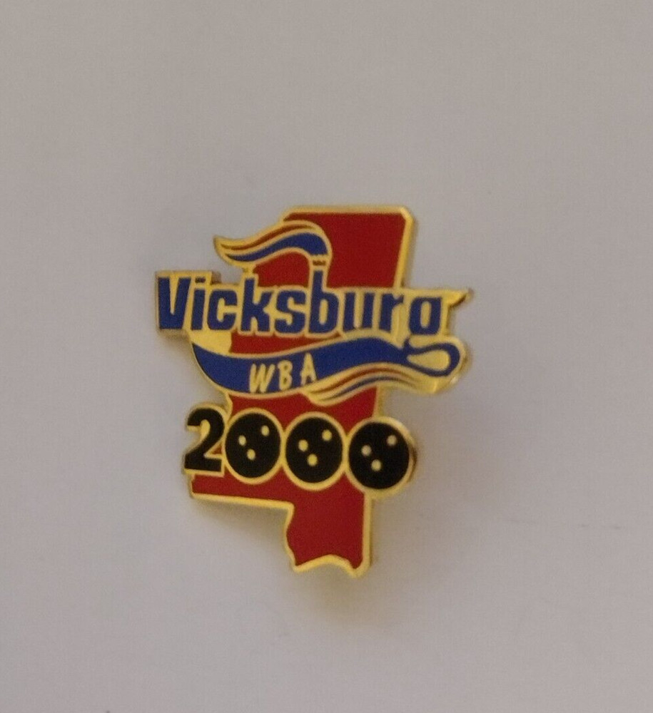 Vicksburg 2000 WBA Lapel Tack Pin