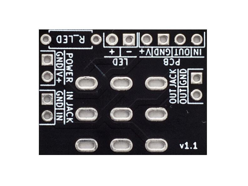 Solo 3PDT Footswitch PCB