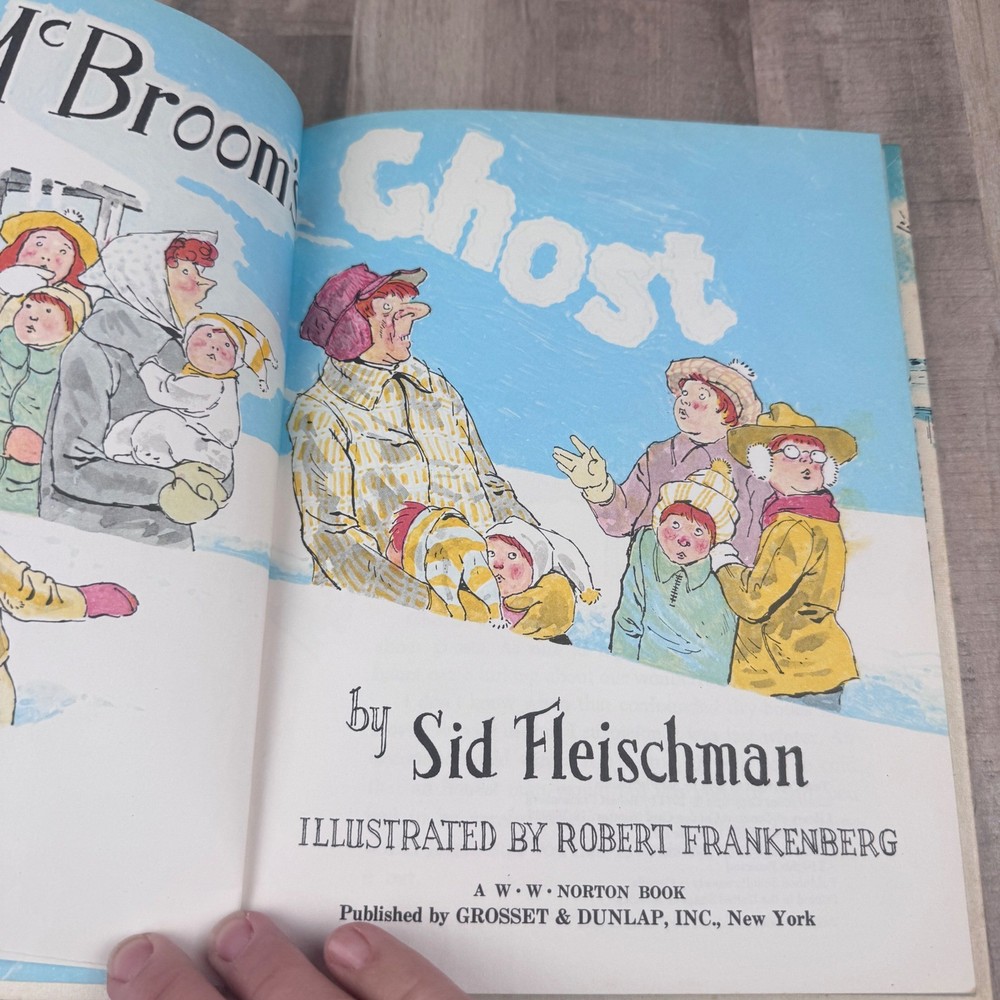 McBrooms Ghost Childrens Hardback Book 1971 Sid Fleischman