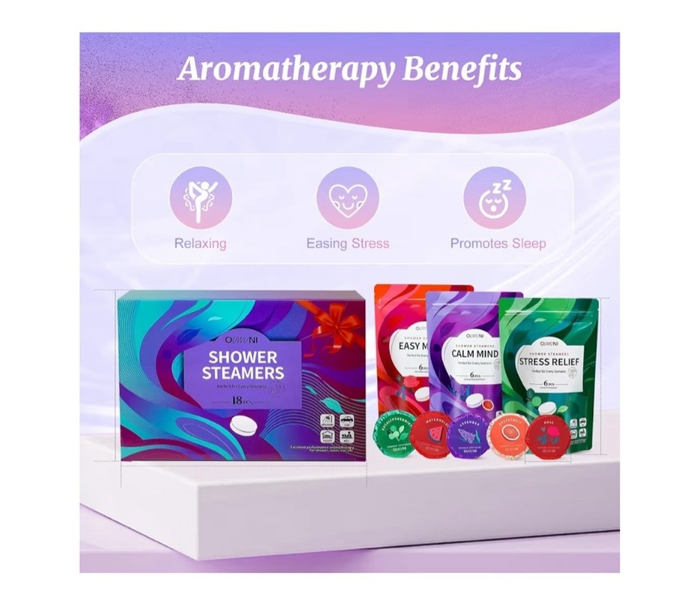 Organic & Plant Based Shower Steamers Aromatherapy
