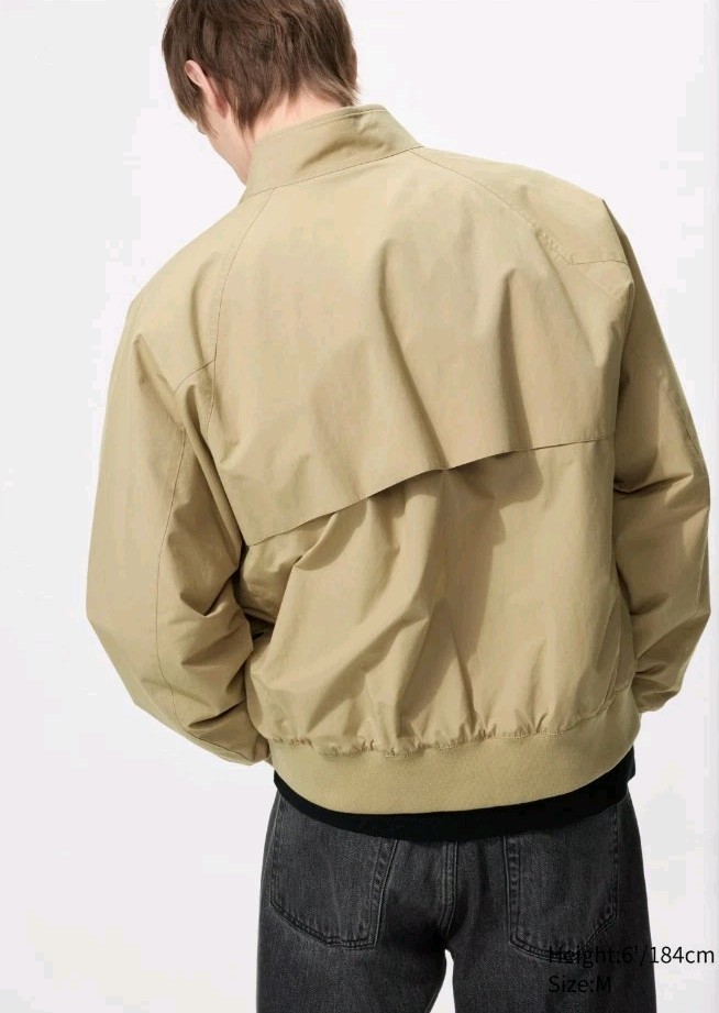Uniqlo Harrington Jacket Black M