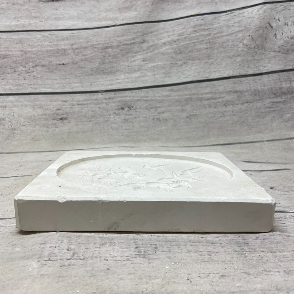 Unbranded Ceramic Casting Mold Winged Cherubs Open Pour #329