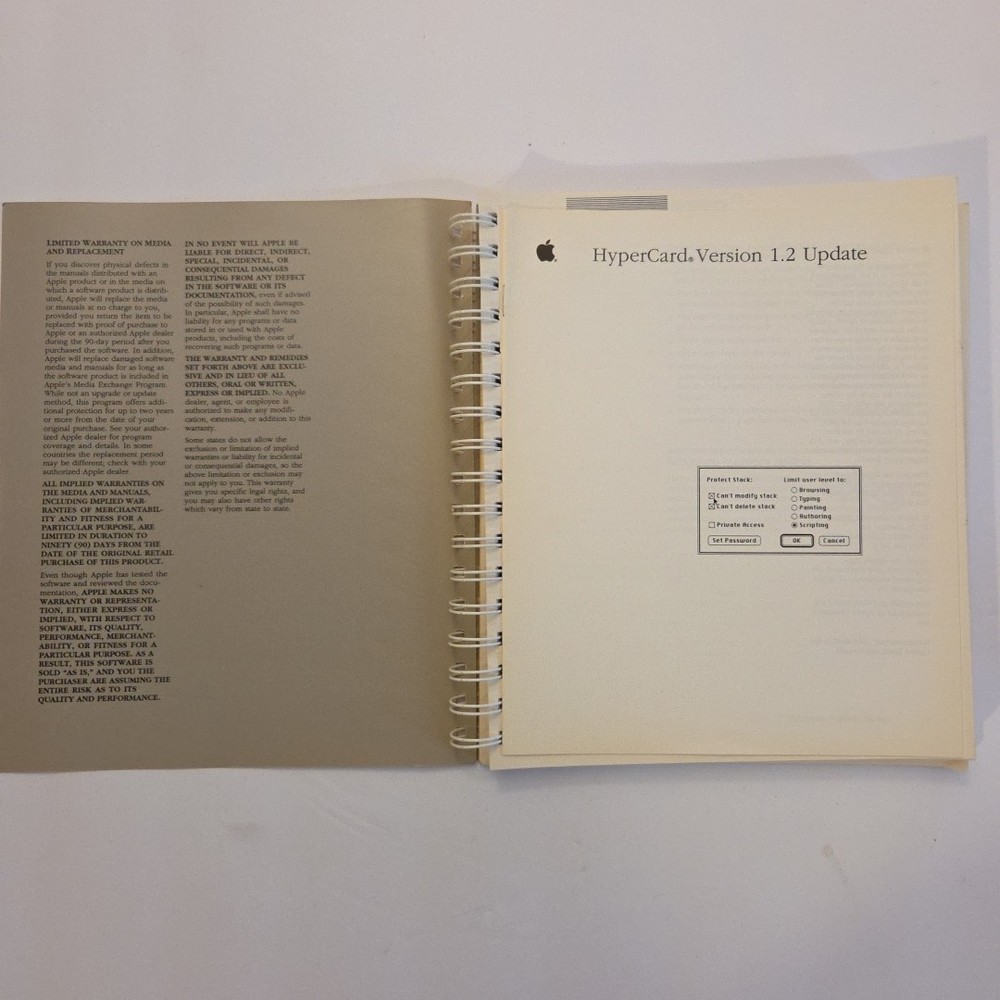 Apple Macintosh Hypercard User's Guide 030-3081-C 1988