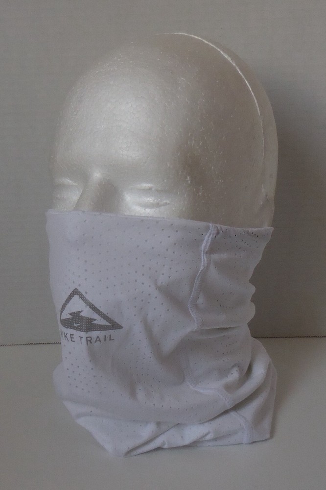 Nike Dri-Fit Trail Wrap Neck Face White/Silver