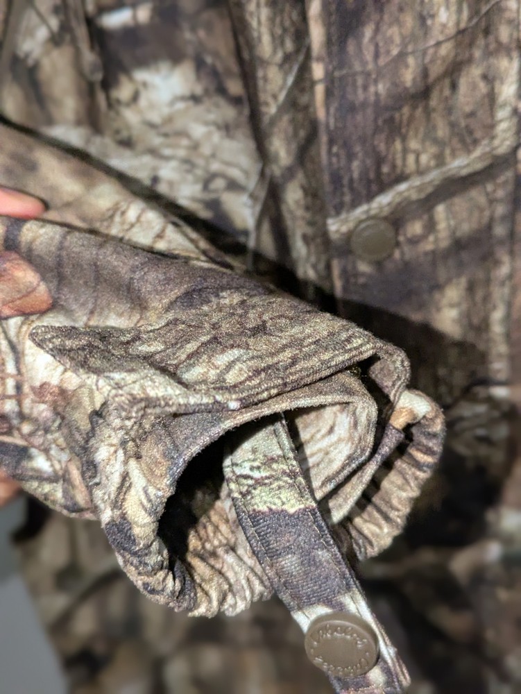 Cabela's Dry Plus Breakup Infinity Camo Hunting Coat Mens Medium Jacket