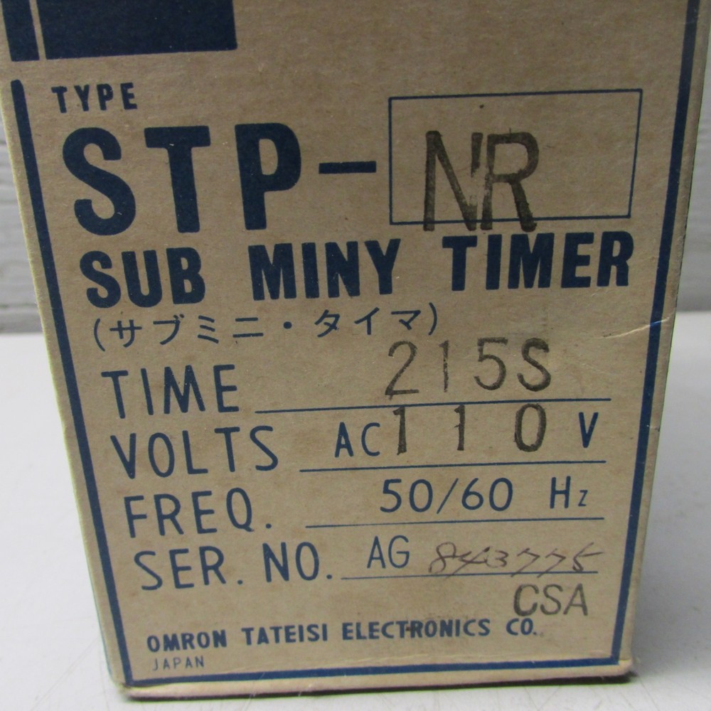 Omron STP-NR Subminy Timer