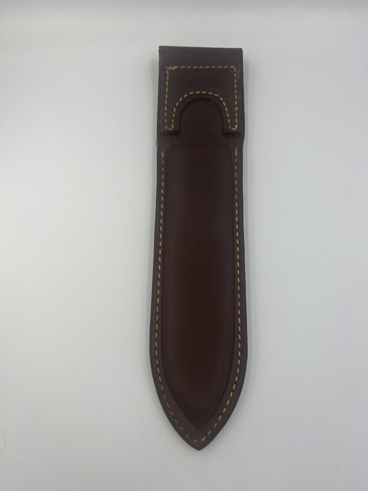 Handmade Leather Knife Sheath/Holster - Fixed Blade AutoLock Feature