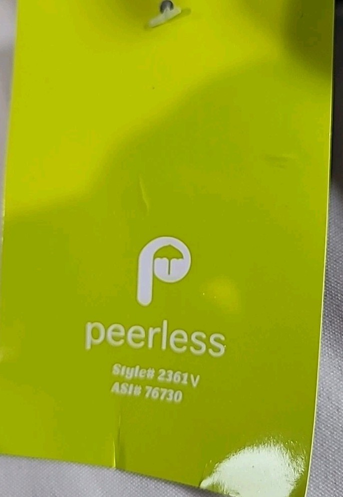 PEERLESS 76730 Umbrella Blue Auto Open/ Auto Close. 36” Diameter When Open NWT