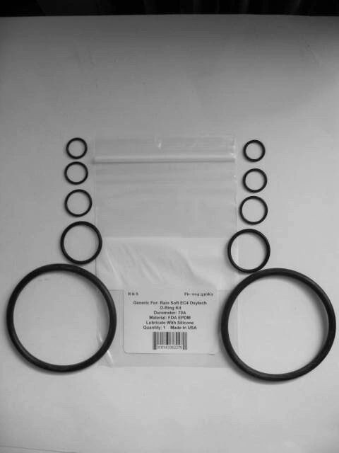 Rain Soft EC4, EC5, TC Oxytech O-Ring Kit / R&S 014-336K2 / FDA EPDM Material