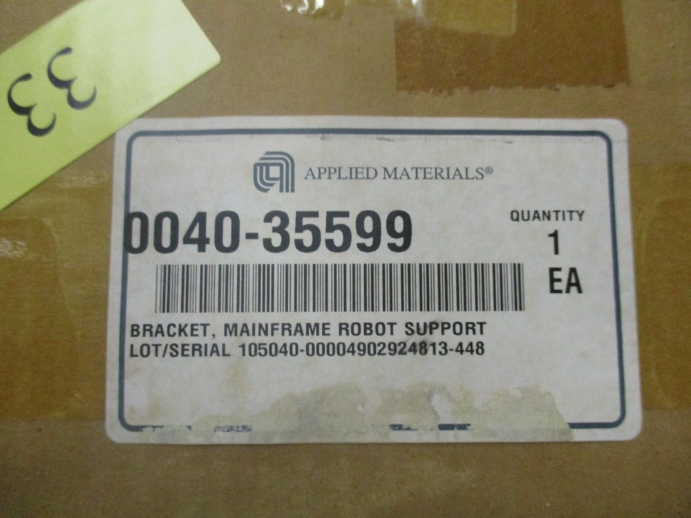 AMAT 0040-35599 Bracket, Mainframe Robot Support, 409370