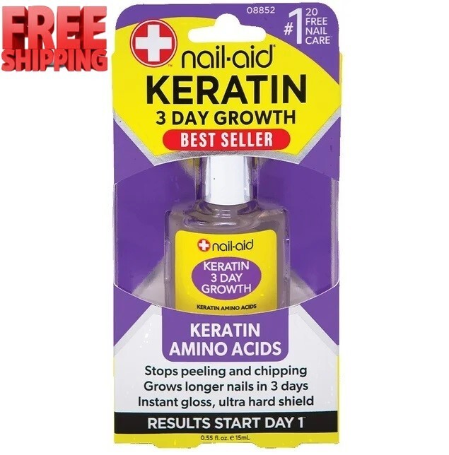 Nail-Aid - 3 Day Growth Keratin Amino Acids Formula