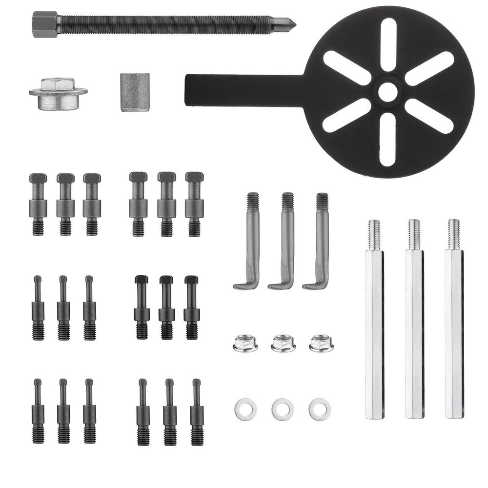 21 in1 Bearing Disassembly Puller Inner Hole Removal Tool Three-jaw Puller new