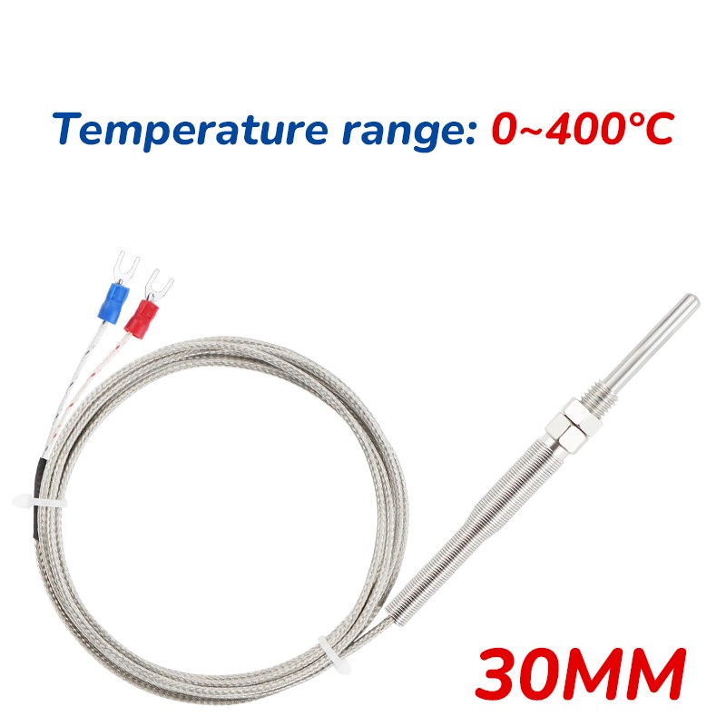 K-Type Thermocouple Probe Temperature Sensor Controller Sensor M8 Sensor Probe