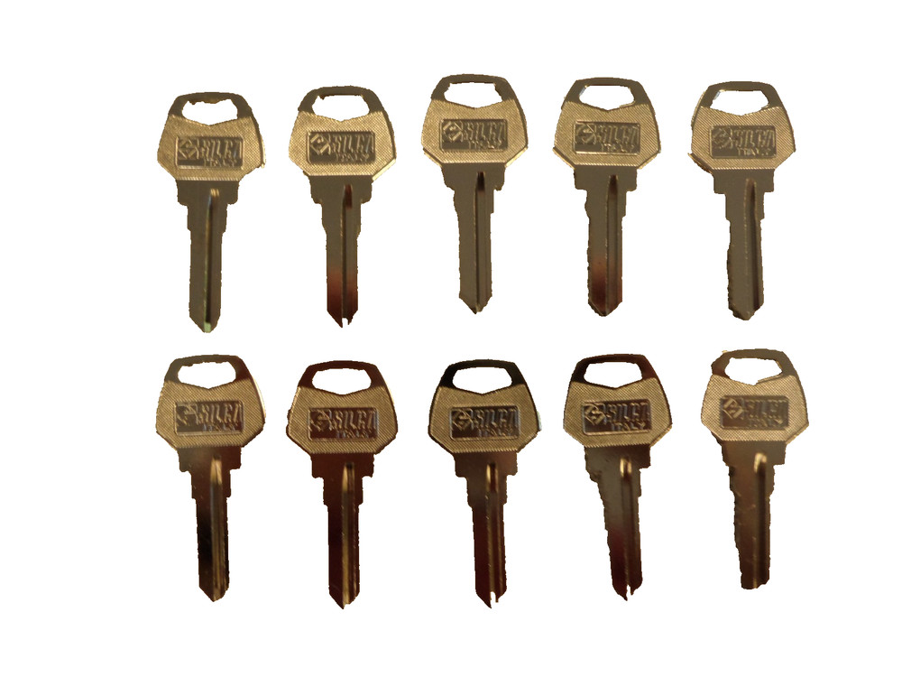 SILCA HY7 HARLEY DAVIDSON MOTORCYCLE  X97 KEY BLANKS 10 PACK