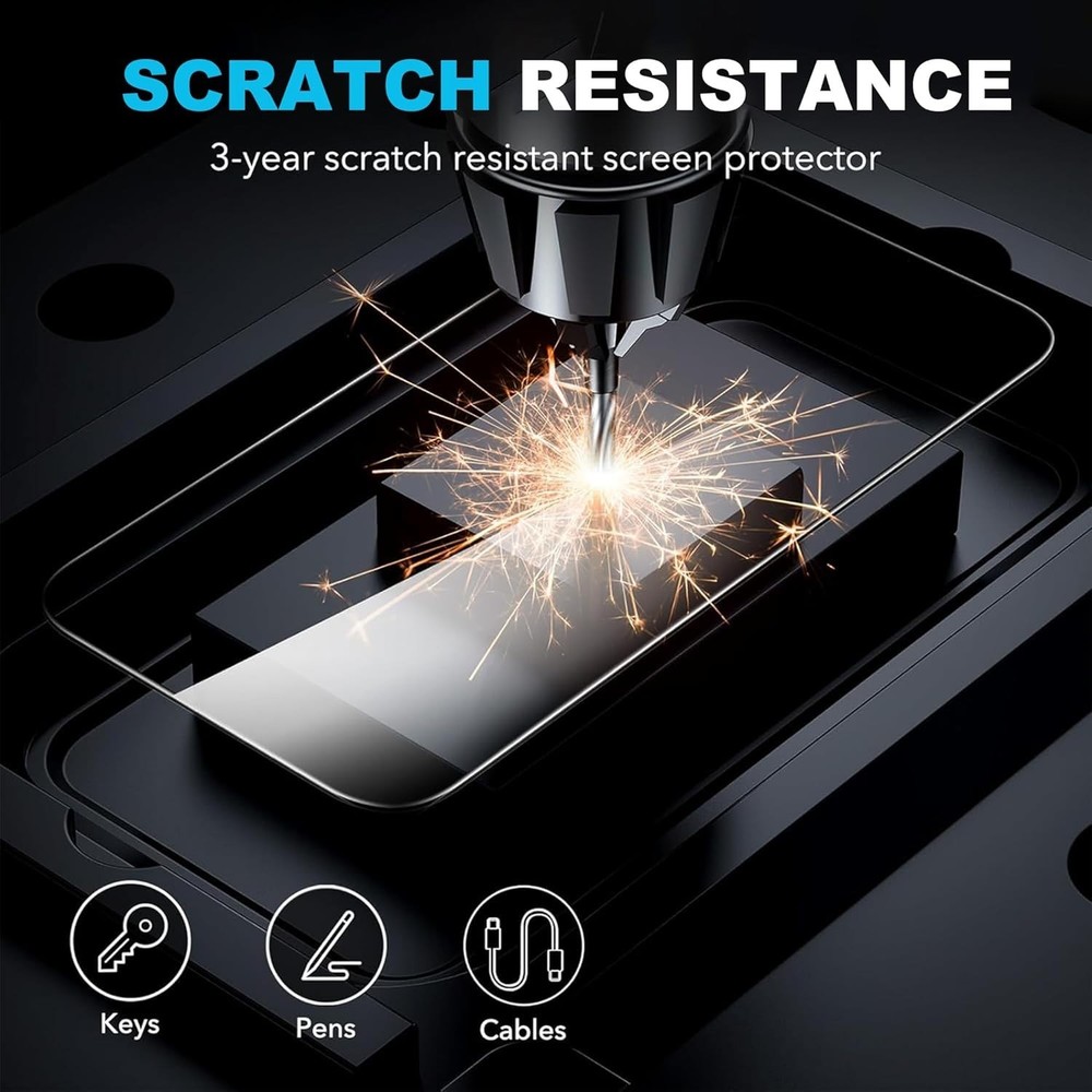 Tempered Glass Screen Protector - Anti-Scratch & Dust Resistant for NS Switch 2