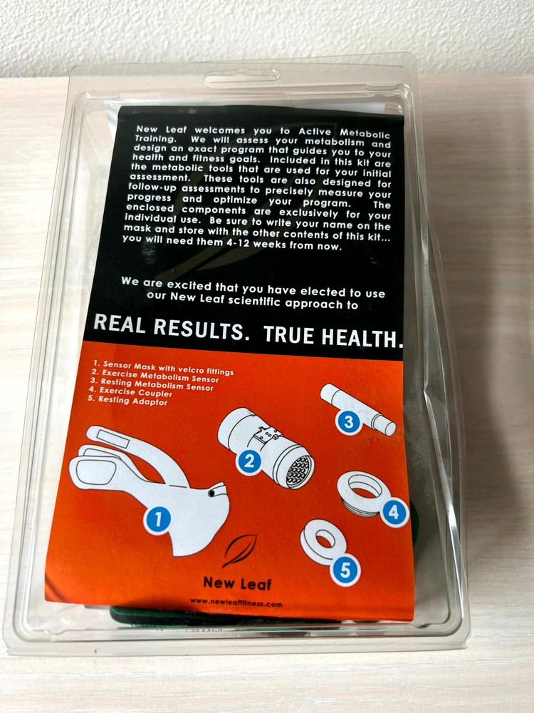 New Leaf Active Metabolic Training Metabolism Assessment