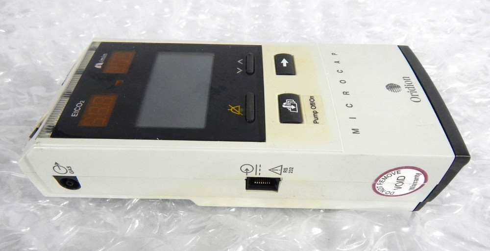 ORIDION MICROCAP HANDHELD CAPNOGRAPH S/N 452