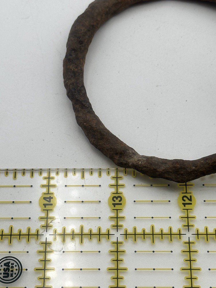 Vintage Rustic Iron Wall Decor Tools Chains And Black Coat Hanger