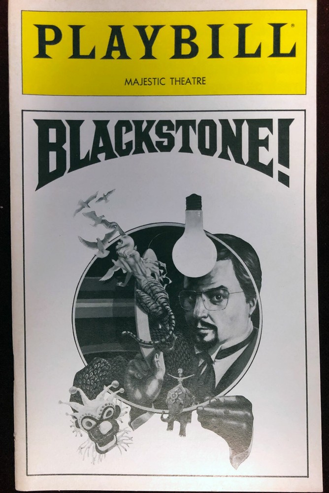 Original Harry Blackstone! Broadway Playbill