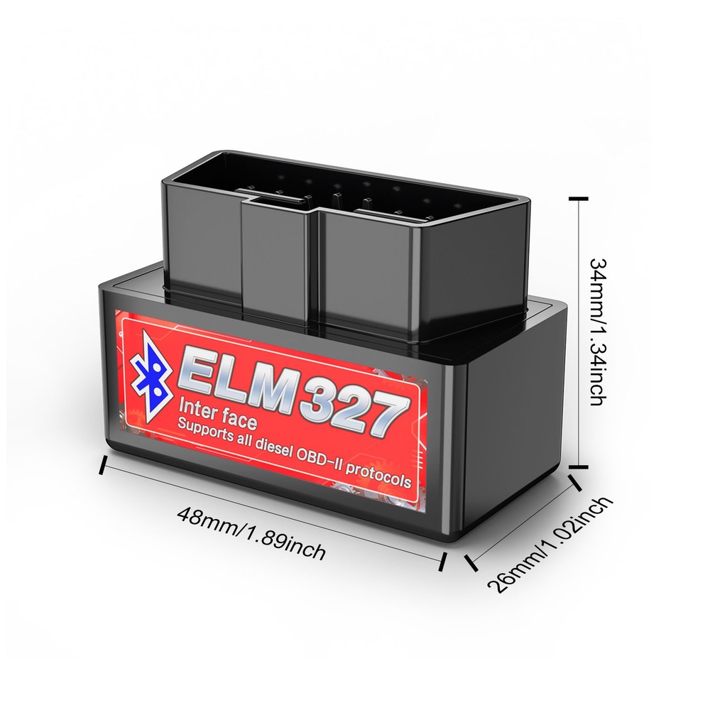 OBD2 Bluetooth Code Tool For Diesel 12V-24V Longer Distance Less Power Use