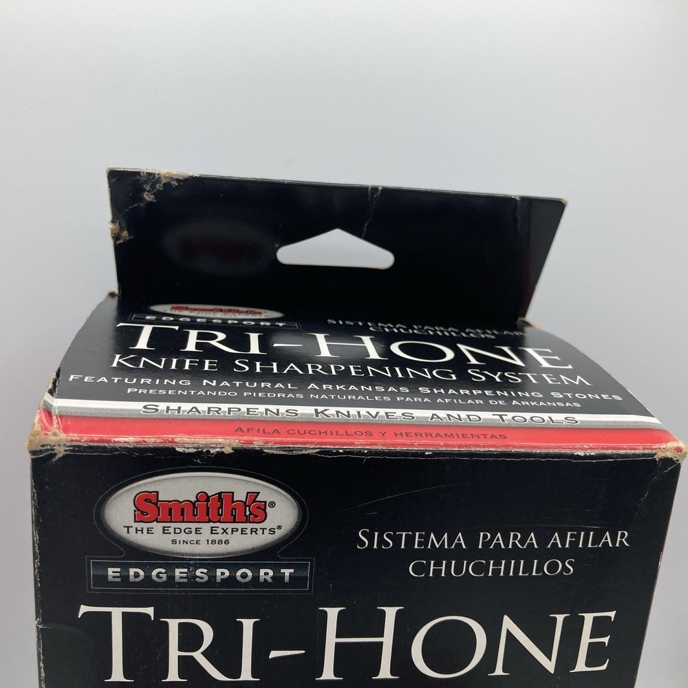 Smith's Vintage Tri-hone Three Stone Sharpening System