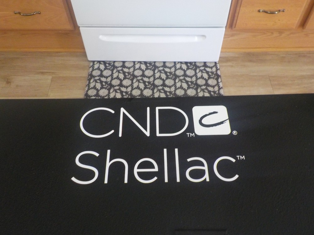 CND Black Acrylic Wall Display