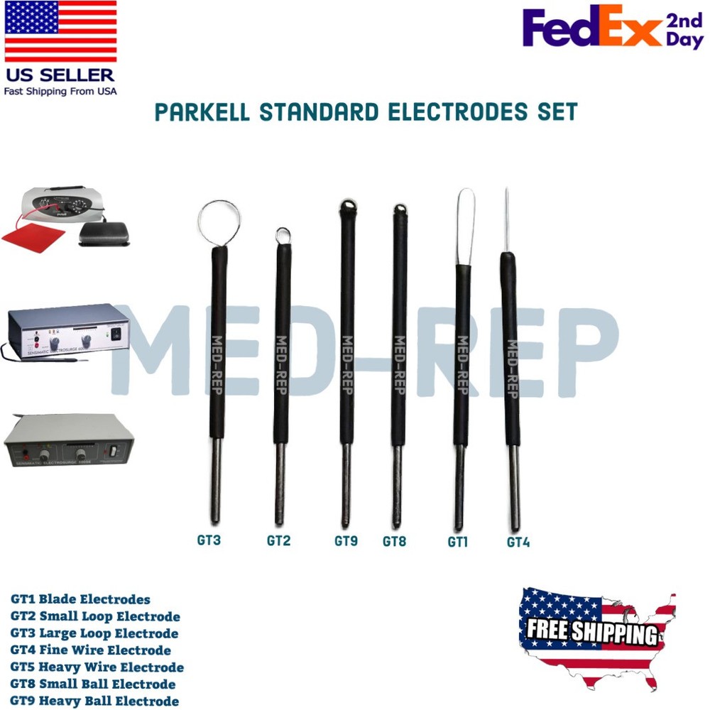 Parkell Standard Electrode set