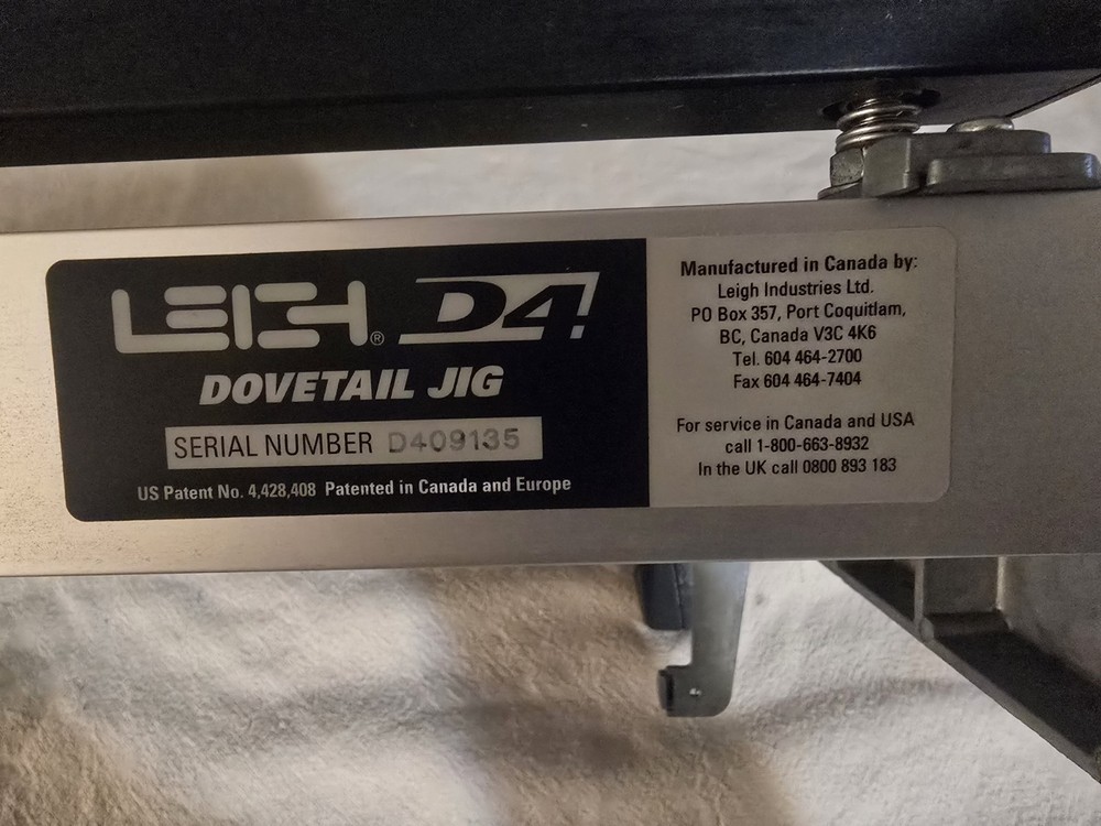 Leigh Dovetail Jig D-4