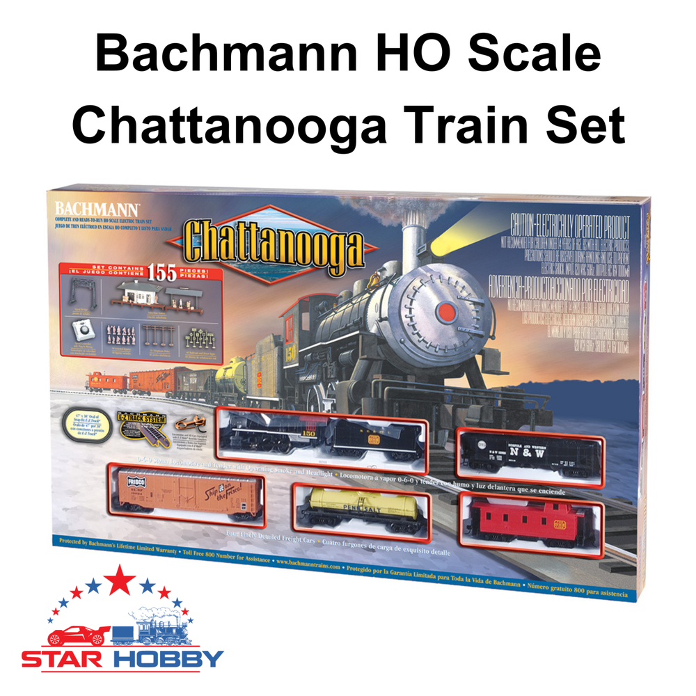 Bachmann 00626 Chattanooga (HO Scale) Train Set model railroading
