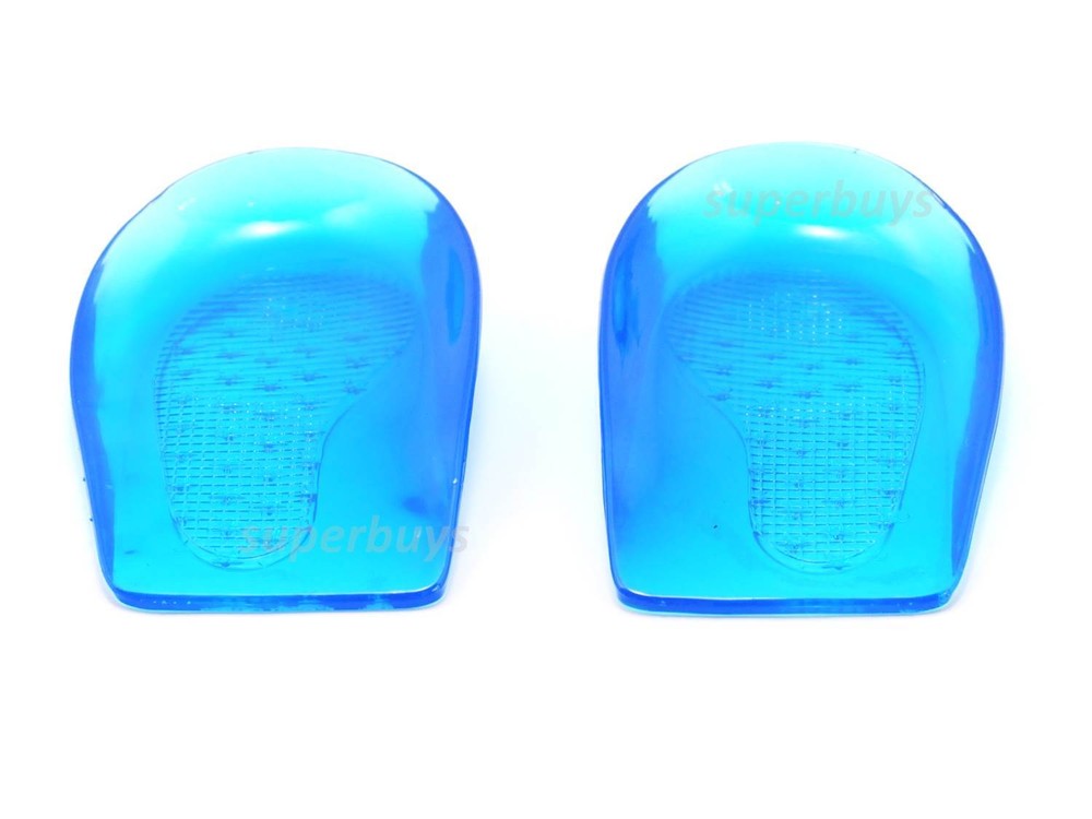 Large Angled Posture Correcting Feet Heel Roll Support Correction Gel Insole Cup