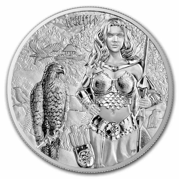 germania mint 2025 arnhild 1 oz silver coin